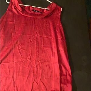 Silk Red tank